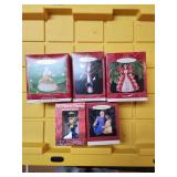 4 VTG NIB Disney Hallmark Ornaments