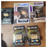5 Sealed Funko Pop & Star Trek