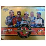 VTG Nas Car Top 5 Drivers sealed 23kt Card Set