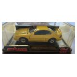 Rare Majorette Club 4106 Ford Mustang Yellow 1:24
