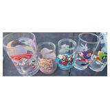 6 VTG Disney Glasses