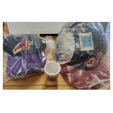 Cleveland Indians Hat & Shot Glass VTG Lot