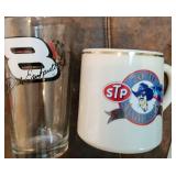 2 pc lot Earnhardt JR & Richard Petty Glasses