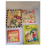 Vintage Fraggle Rock & Mother Goose Book
