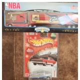 NBA Cavs Truck & Hot Wheels Holiday Rods Lot