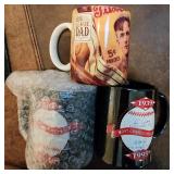 3 PC VTG MLB Mug Lot
