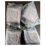 4 VTG Sealed Lord Of The Ring Figures