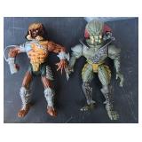 Two VTG Scavage Predators Figures