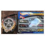 Hot Wheels 10 Car Party Packs + Display Case Lot
