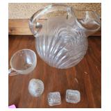Unsearched Box Full of VTG Crystal Glass Items