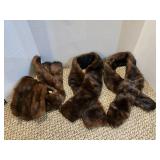 Vintage Fur Stole & Collar Lot