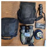 Mixed Lot Ryobi AirGrip Laser Level/Binoculars/Sli