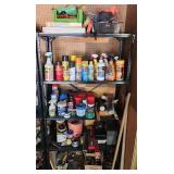 5 Tier Metal Shelve & All Contents