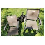 Lot of Six Lawn Chairs