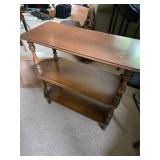 Vintage 3 Tier Wooden Display Shelf