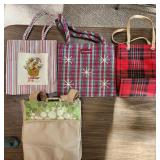 4 Womens Hand Bags Longaberger & More