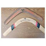 Two VTG Boomerangs Made In Australia
