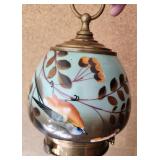 Antique Hanging Light Hand Painted
