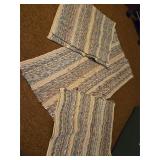 Woven Rag Rug & Runner Set