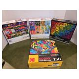 4 Assorted Jigsaw Puzzles
