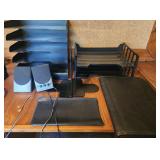 LG Lot Of Office Supplies & Speaker Set