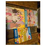 Assorted Puzzle Lot w/ Llama Puzzle