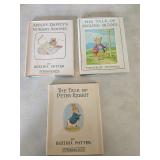 vintage hardcover Beatrix Potter books