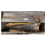 VTG Kennedy Tool Box W 2 Saws