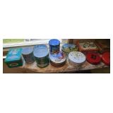 LG Lot Of Various VTG Tins