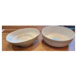 2 PC Pfaltzgraff Serving Bowl Set