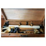 VTG Tasco 60mm Astronomical Telescope w/ Wood Case