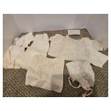 Vintage 1952 Baby Clothes & Bonnet Lot