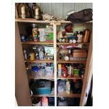 Double Door Cabinet & all Contents