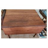Antique Oak Drop Leaf Table
