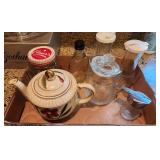 LG VTG Lot Elmers Jar/USA Kettle & More