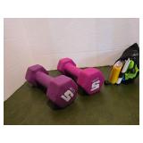 5 lb Dumbbells & Fitness Bands