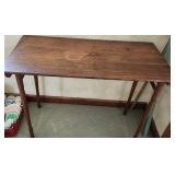 VTG Wooden Drafting Or Sewing Table
