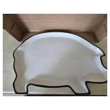 Harry & David Pig Shaped Serving Dish