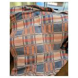 3 Plaid Throw Blankets