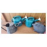 4 Flower Watering Cans