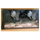 Antique Stereoscope Card Collection Wood Case 100+