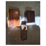 Vintage Wooden Boxes & Golf Tee Box Lot