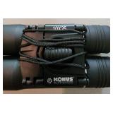 2 Pair Compact Binoculars w Carrying Cases Lot