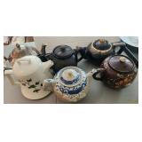 6 VTG Ceramic Tea Kettles
