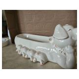 Fitz & Floyd Pig & Piglets Planter