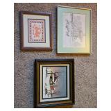 Framed Country & Farmhouse Art Lot