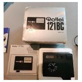 Rollei 121BC Camera Flash Unit NIB w Box & Manual