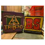 Tribond & B.S. Board Games Lot