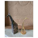 Dansk Brass & Metal Giraffe Figurines