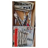 Box Full of Sockets & Wrenches
